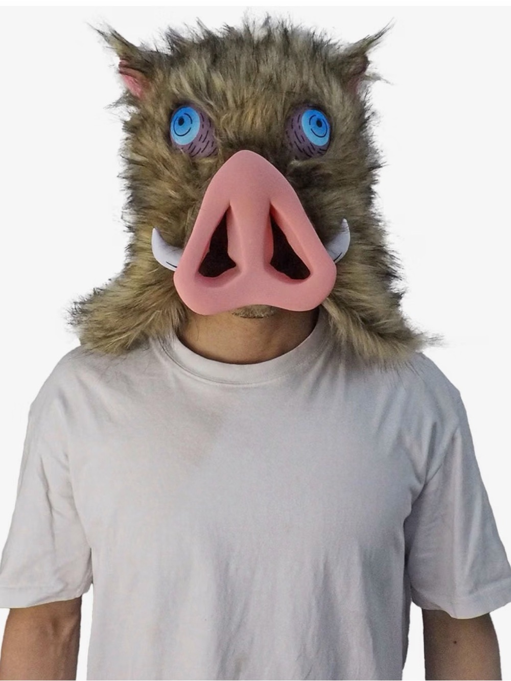 INOSUKE- New- Anime Cosplay Plush Mask Pig Hog-Costume